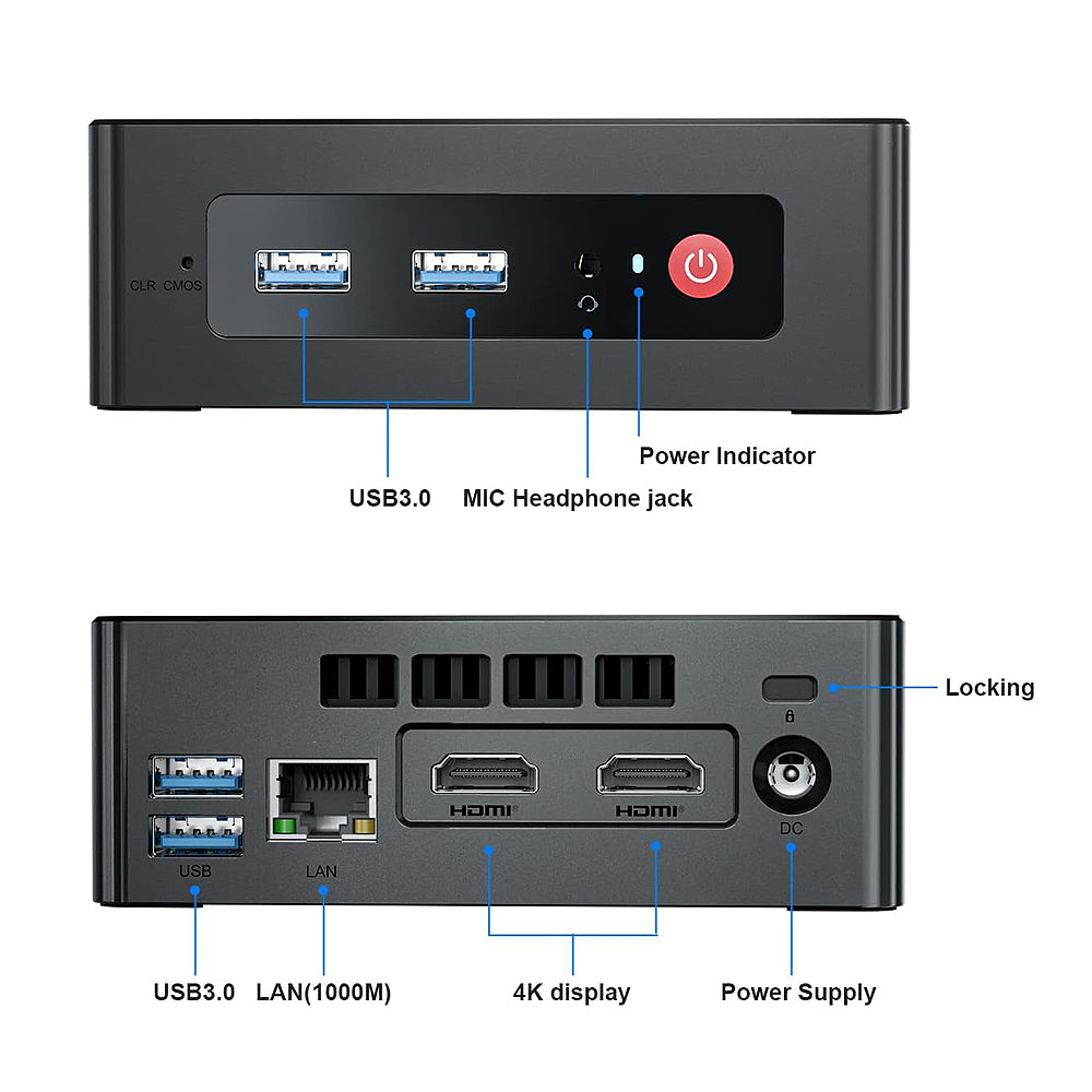 102-Beelink Mini PC S - N5095 8G 256G