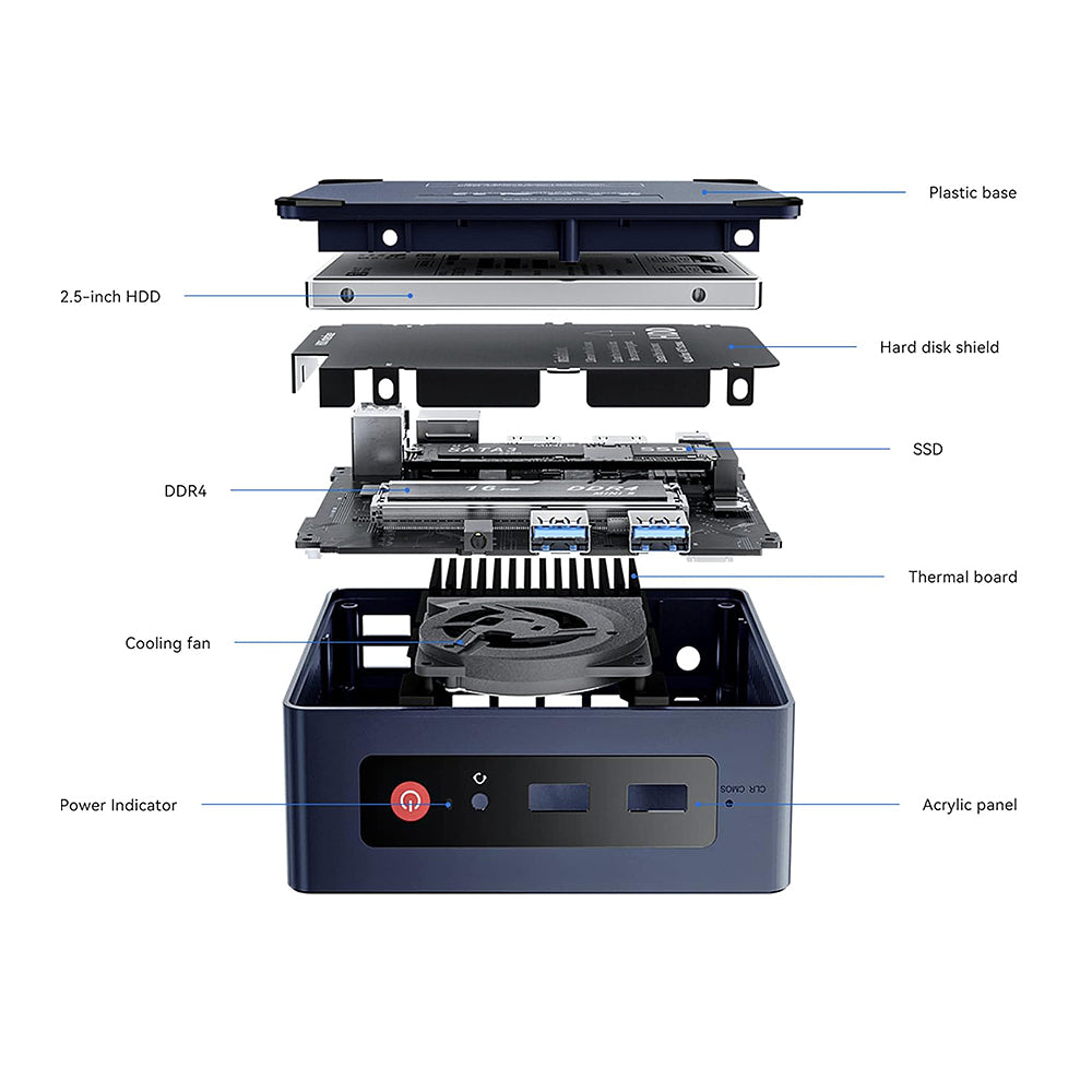 102-Beelink Mini PC S - N5095 8G 256G