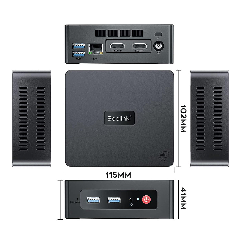 102-Beelink Mini PC S - N5095 8G 256G